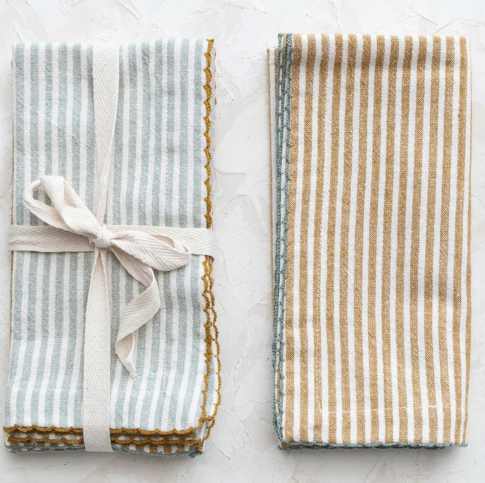 Creative CoOp | Striped Napkin S/4