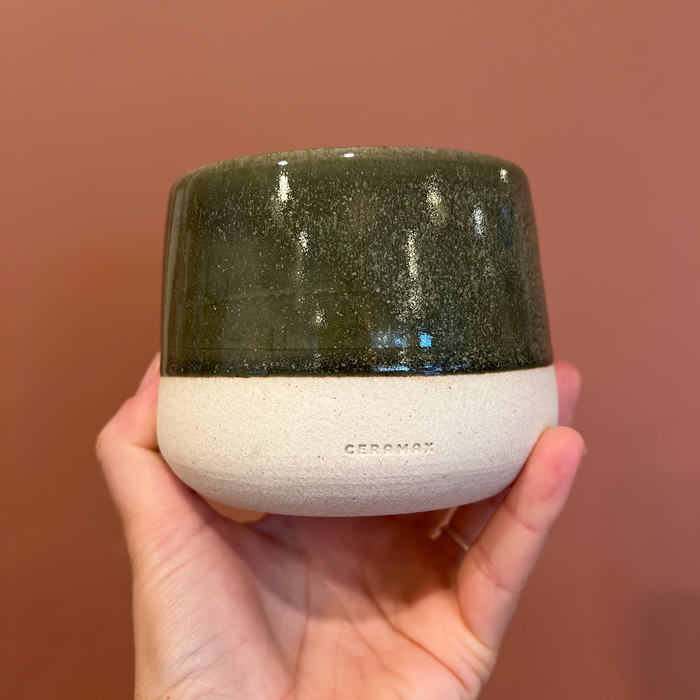 Ceramax | Belly Mug Green